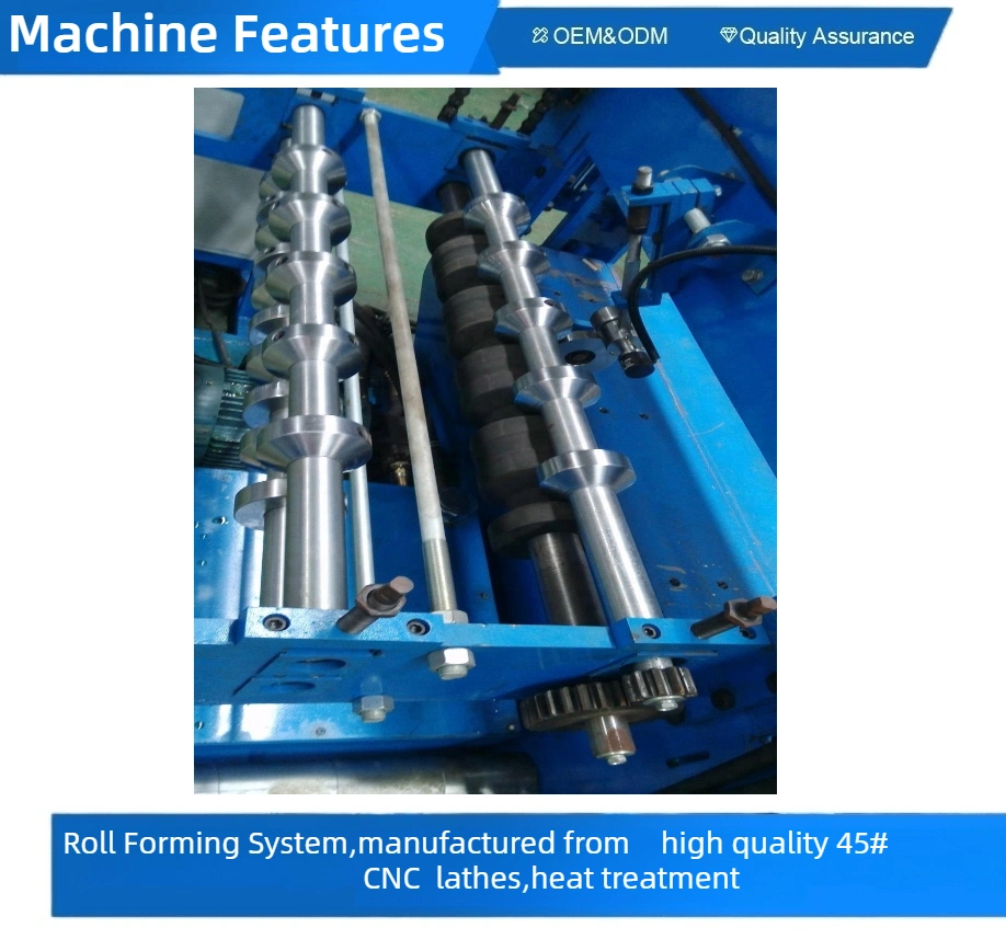 Automatic Crimping Curving Machine for Roof Panel Crimping Machine for Standing Seam