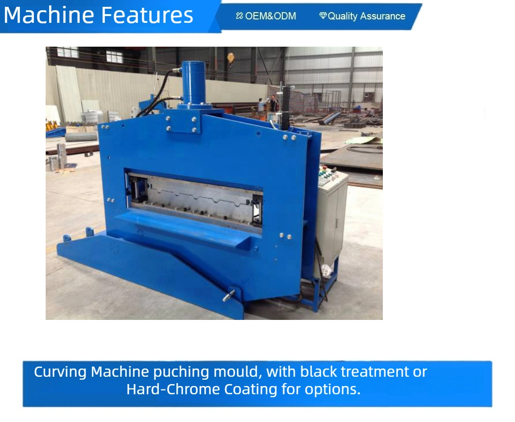 Crimping Curving Machine for Standing Seam Roof Panel