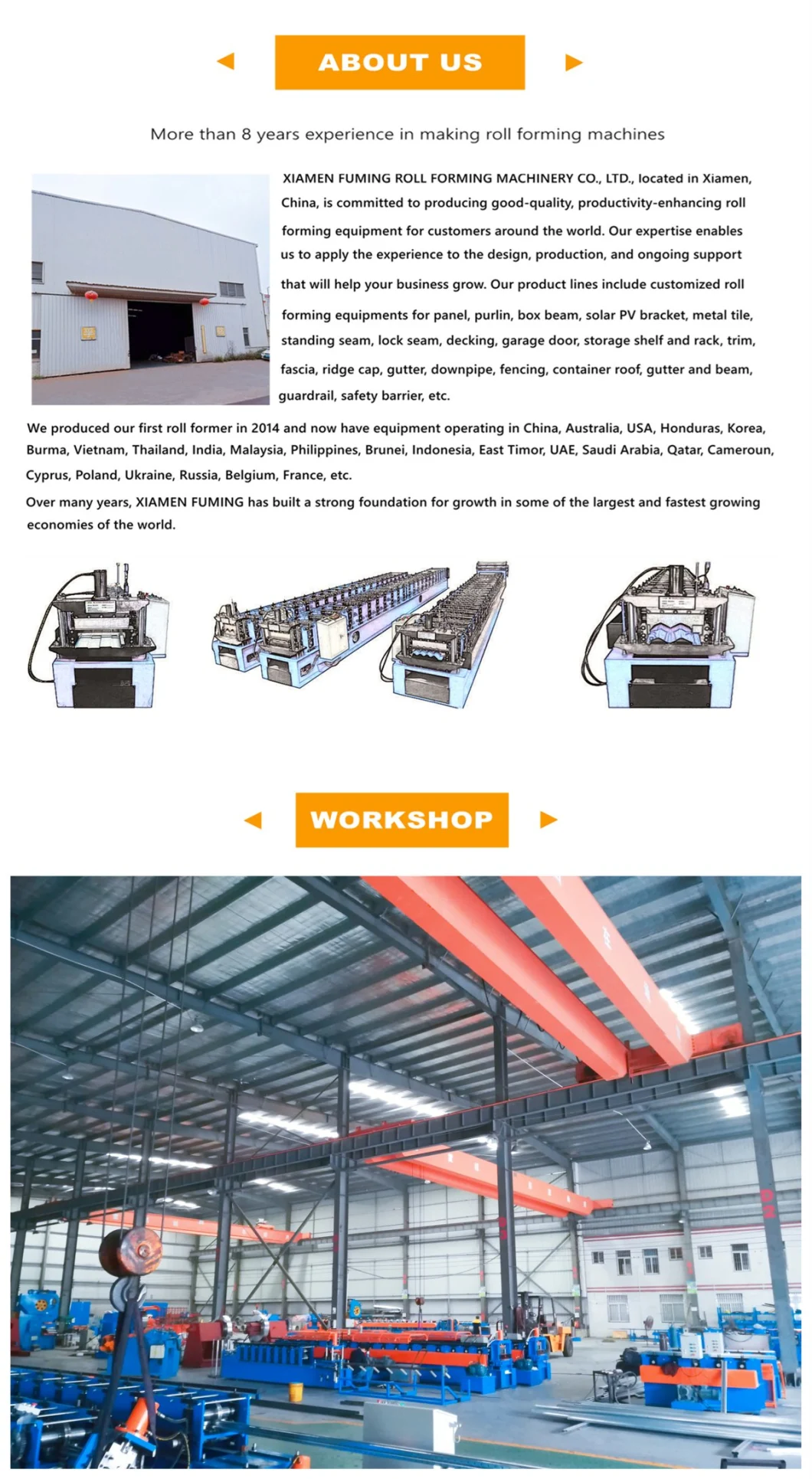 Container Pi, PPGI, Aluminum Standing Seam Metal Roof Machine Roofing Sheet