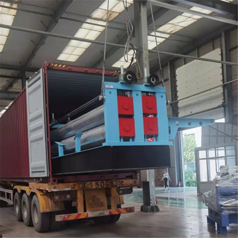 3.2 Meter/4meters/6meters Horizontal Barrel Corrugated Roofing Tile Sheet Roll Forming Machine