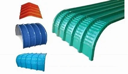 Máquina formadora de rollos de curvado de arco hidráulico de láminas para techos de acero de color