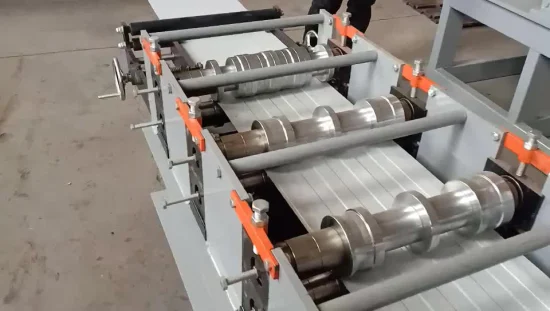 Listado de patrocinadores principales Máquina formadora de rollos de costura permanente Precio barato Máquina formadora de rollos de panel para techos con costura permanente de metal China con alta calidad